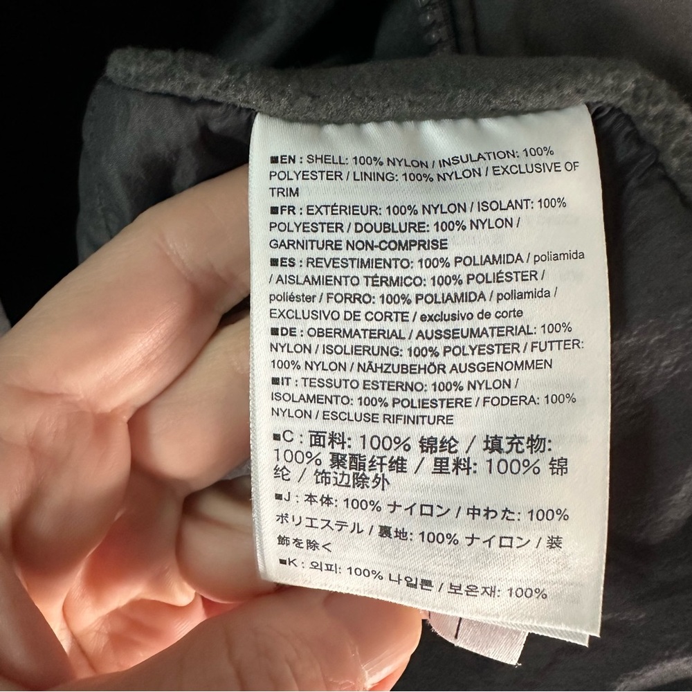 Arc'teryx Atom LT Insulated Charcoal Hooded Jacket SZ S - Picture 6 of 9